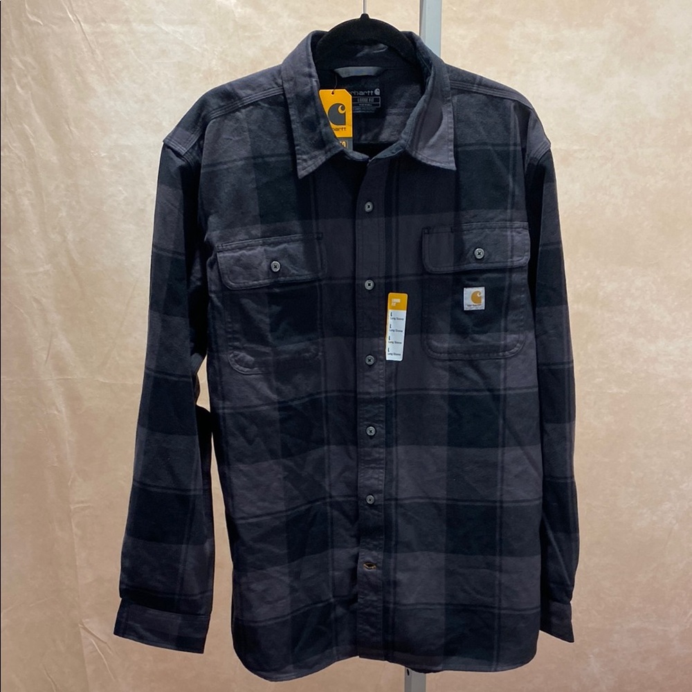 Carhartt Dark Gray Checkered Shirt